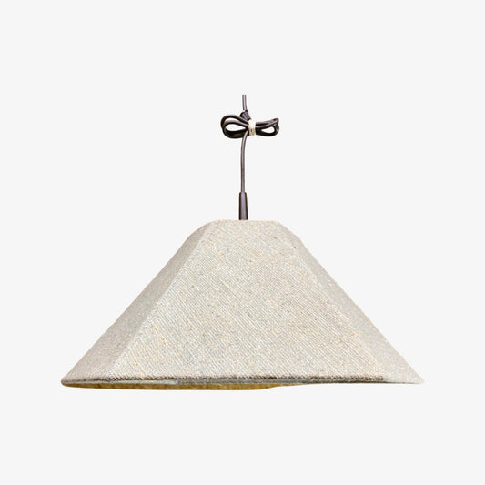 1960s Unique Vintage Pendant Light Made From Wool | Dutch Design Mid Century Modern Lighting | Retro Hanging Lamp | Vintage Home Decor