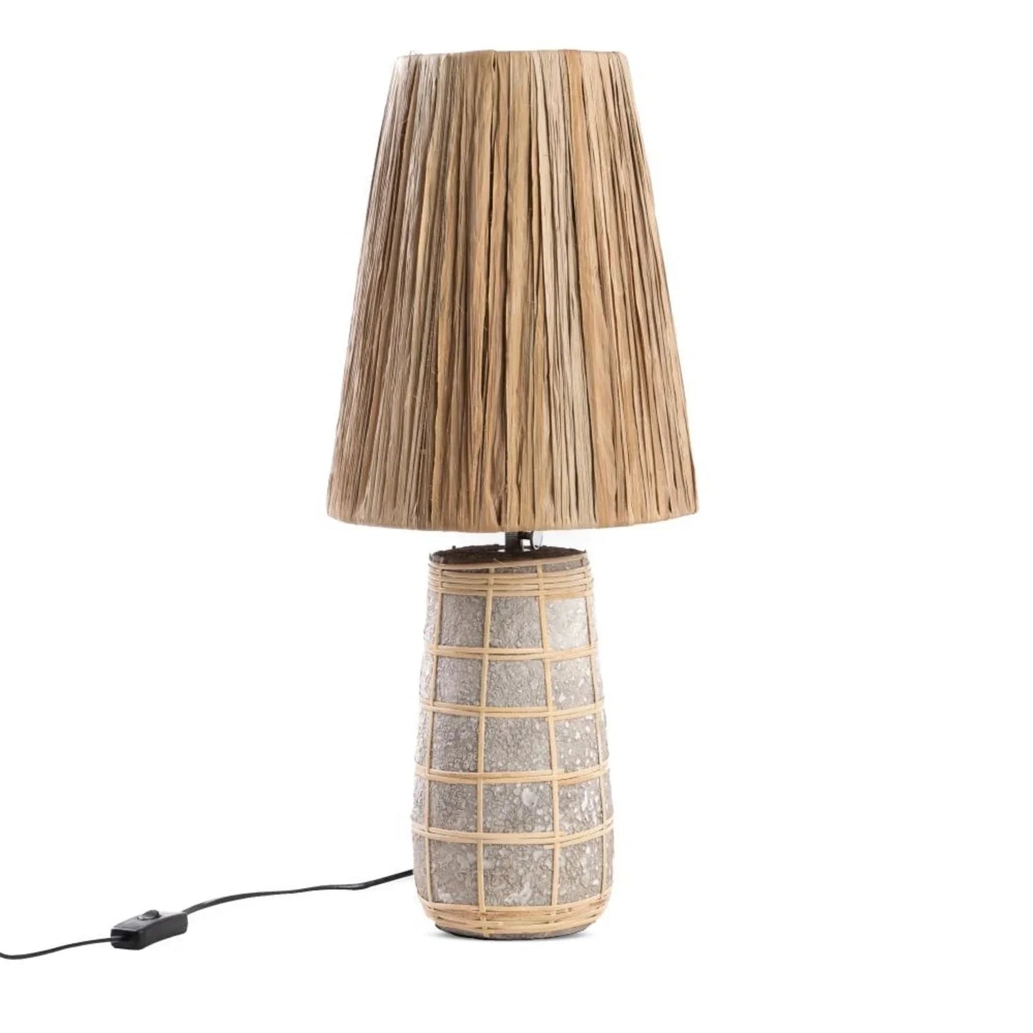 The Naxos Table Lamp - Concrete Natural - FancyVintage.nl -
