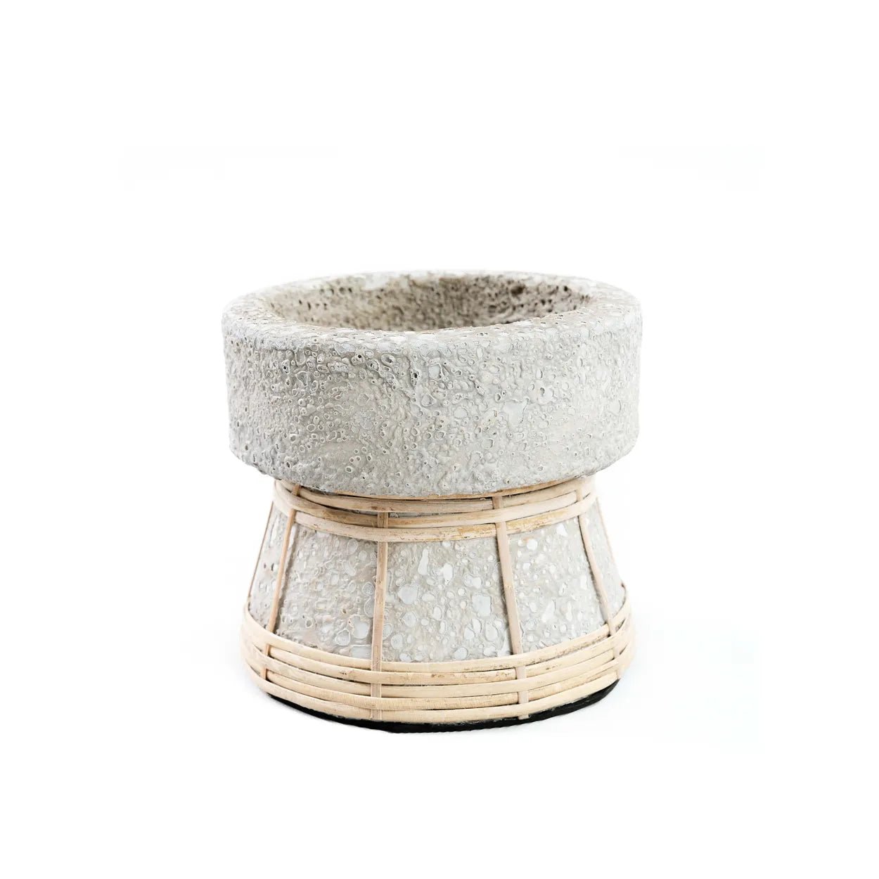 The Serene Candle Holder - Concrete Natural - S - FancyVintage.nl -